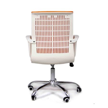 Economic Office Chair white&orange